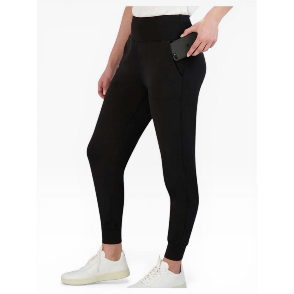 Sage Scuba Jogger Sweatpants Women M Black NWT
